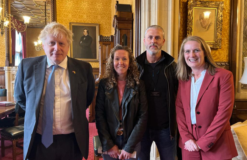 Constituents visiting Westminster