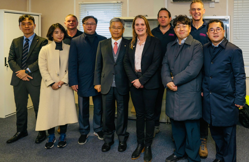 KEPCO visit Wylfa