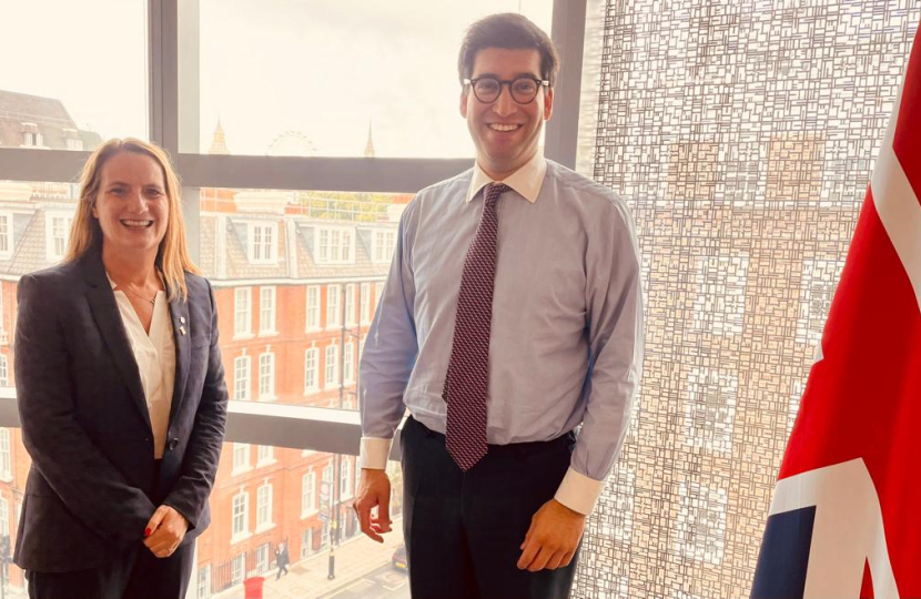 Virginia Crosbie and Ranil
