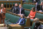 Speaking in Parliament
