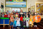 I visited Ysgol Gynradd in Beaumaris for World Book Day 