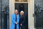 Ynys Môn Gymnastics Club leader goes to Downing Street with Myself