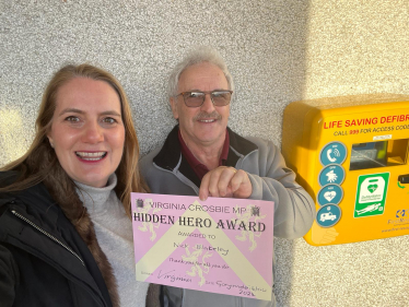 Benllech defibrillator volunteer is my March Hidden Hero