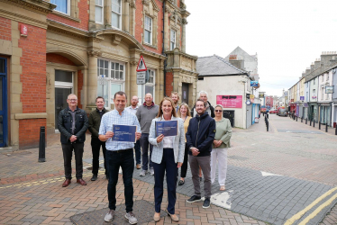 Virginia with Anglesey Councillors