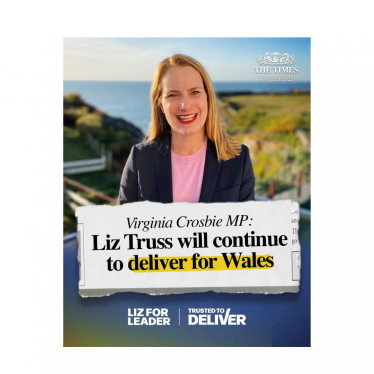 Backing Liz Truss for PM